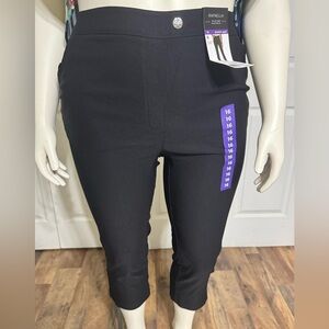 Rafaella Women's 23" Inseam Comfort Stretch Capri Pant Size 16, NWT